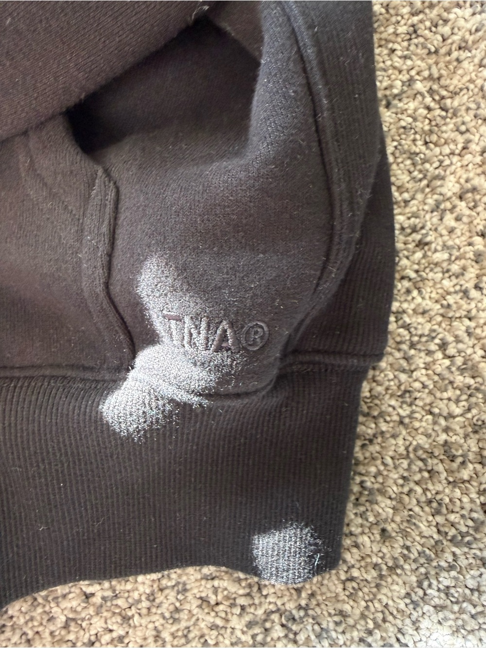 Aritzia Black sweatset - Picture 6 of 8